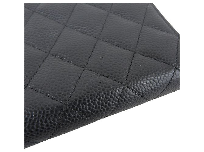 Timeless Cartera larga clásica atemporal Chanel Coco Mark Matelassé Negro - vista 6