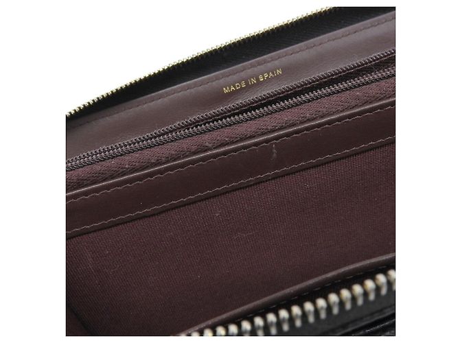 Timeless Cartera larga clásica atemporal Chanel Coco Mark Matelassé Negro - vista 9
