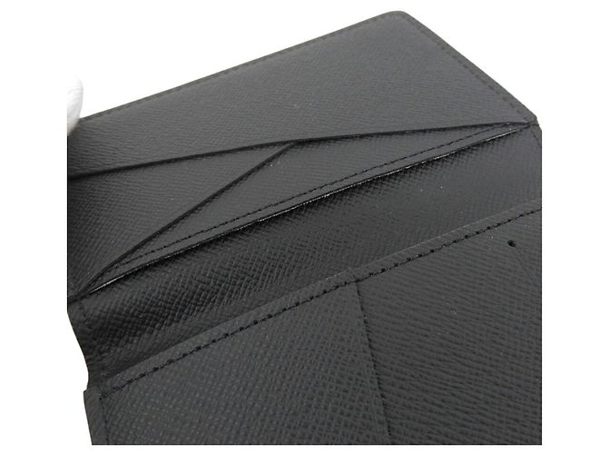 Organizer Tarjetero de bolsillo Epi Louis Vuitton Negro - vista 7