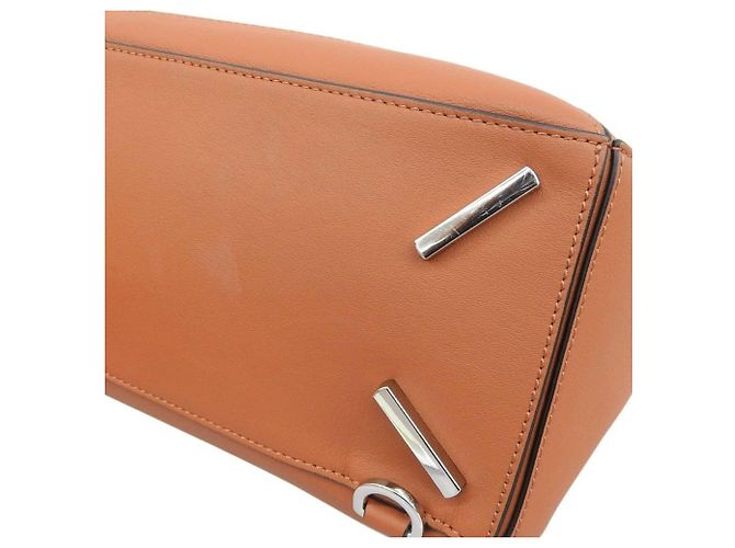 Borsa a mano Loewe Puzzle Medium in pelle Marrone - vista 4