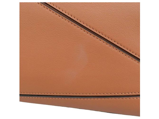 Borsa a mano Loewe Puzzle Medium in pelle Marrone - vista 5