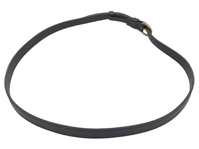 Miu Miu Damen Slim Taillengürtel Schwarz - Ansicht 2