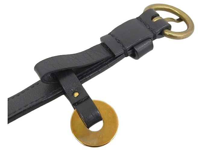 Miu Miu Damen Slim Taillengürtel Schwarz - Ansicht 4