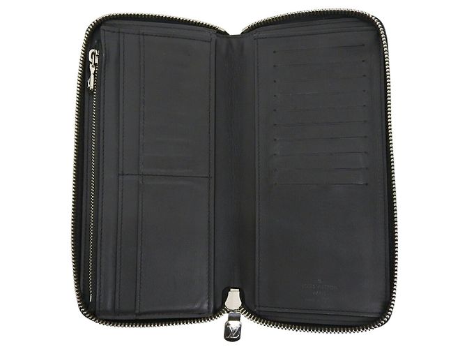 Cartera Zippy Vertical Louis Vuitton Negro - vista 3