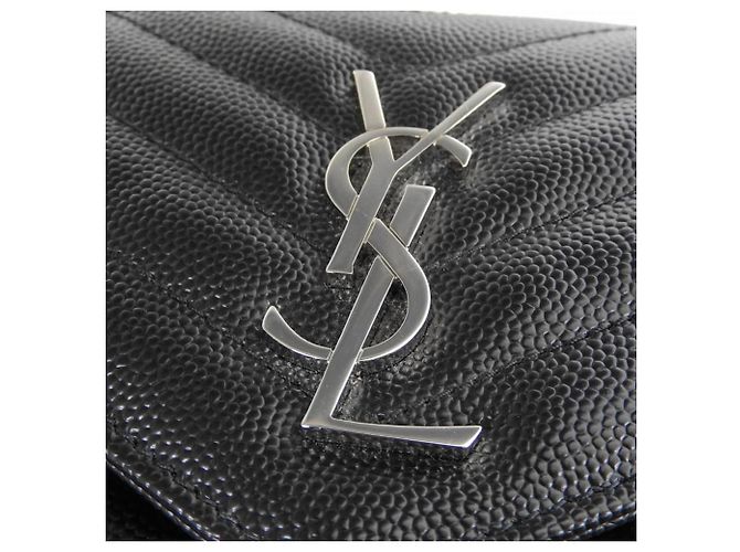 Sac à bandoulière Cassandra Envelope de Saint Laurent - vue 6