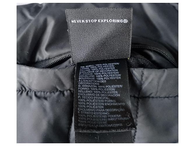 The North Face Wendbare Mossbud Swirl Jacke für Mädchen, schwarz, mit Plüschfutter, Puffer, Größe M - Ansicht 5