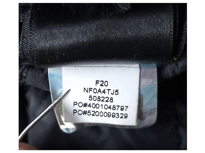 The North Face Wendbare Mossbud Swirl Jacke für Mädchen, schwarz, mit Plüschfutter, Puffer, Größe M - Ansicht 6