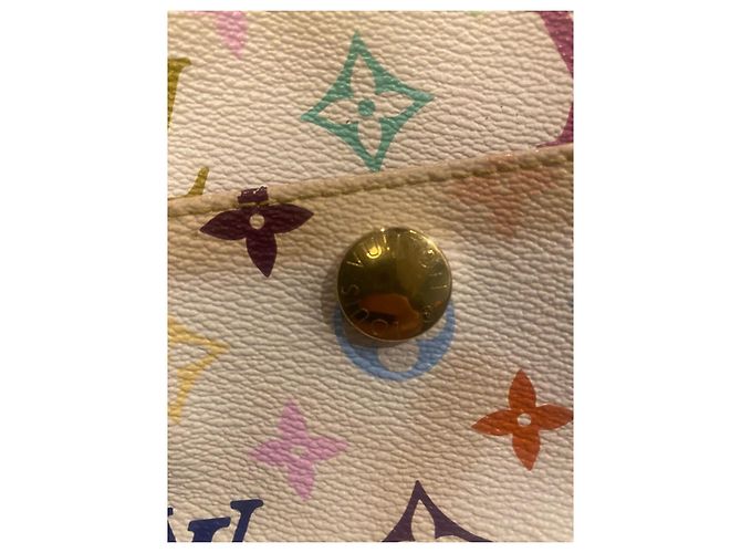 Alma Louis Vuitton Borsa RIFT di Takashi Murakami Multicolore - vista 10