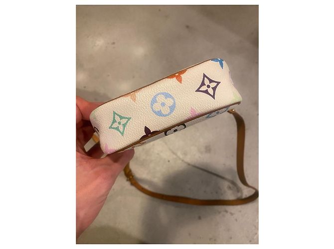 Alma Louis Vuitton Borsa RIFT di Takashi Murakami Multicolore - vista 15