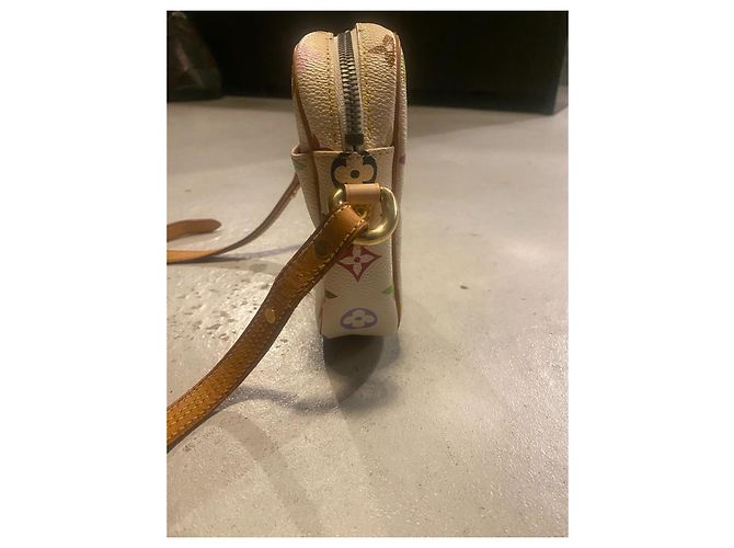Alma Louis Vuitton Borsa RIFT di Takashi Murakami Multicolore - vista 5