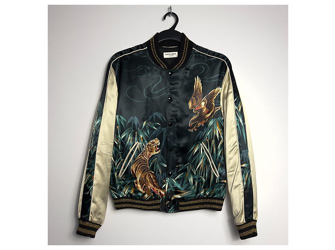 Saint Laurent Paris SS2016 Tiger and Eagle Jacket Multiple colors - view 2