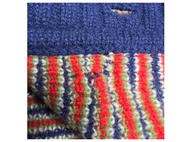 Gucci Rhombus Wollcardigan Mehrfarben - Ansicht 7