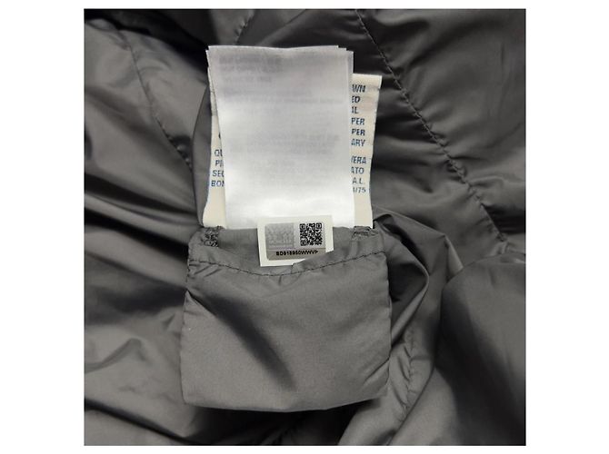 Abrigo Puffer Moncler Flamme Gris - vista 10