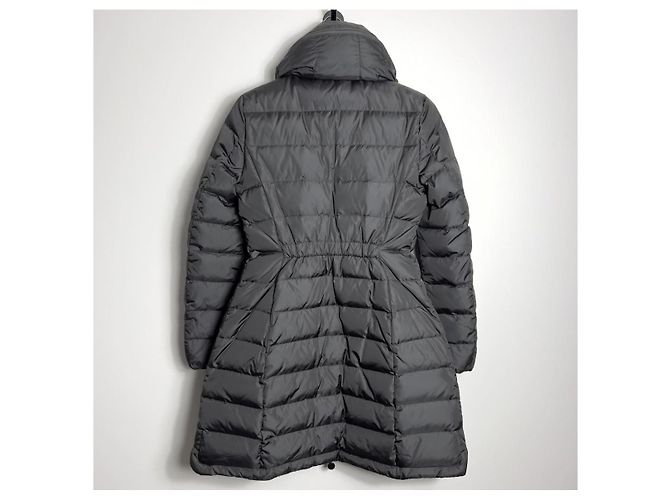 Abrigo Puffer Moncler Flamme Gris - vista 2