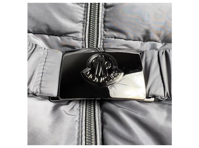 Abrigo Puffer Moncler Fraxinelle Plata - vista 4