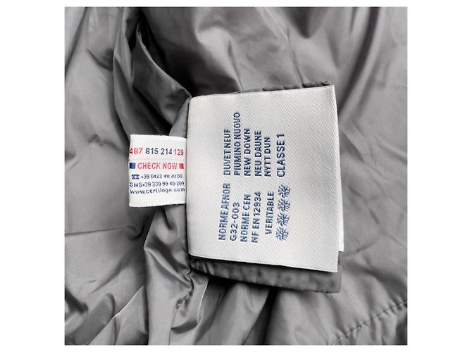 Abrigo Puffer Moncler Fraxinelle Plata - vista 6