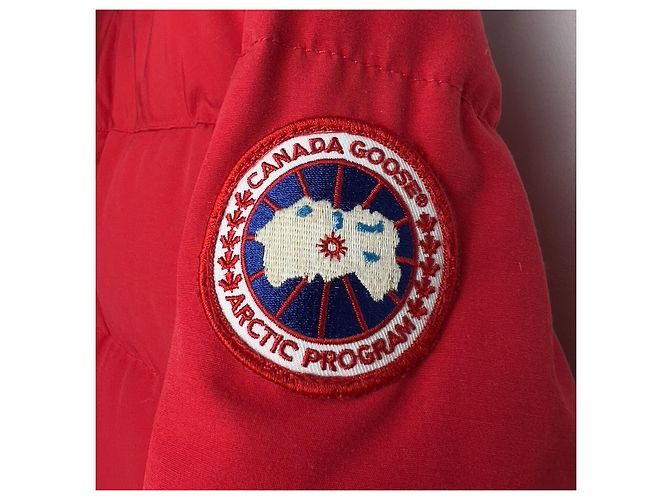 Parka Solaris Canada Goose Roja - vista 4