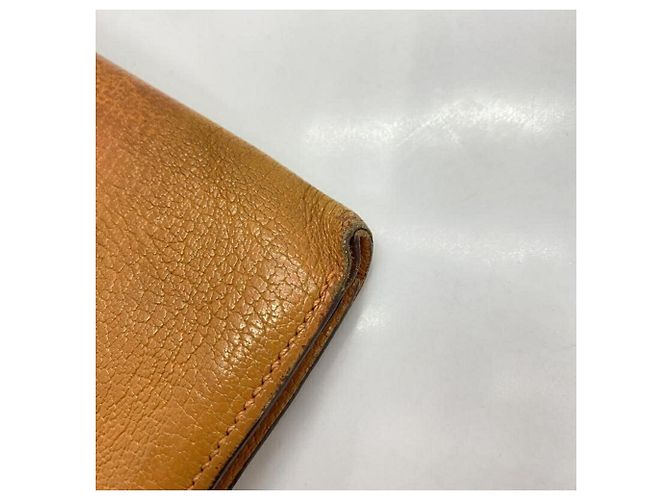 Hermès Hermes Bearn Souffle Long Wallet Orange - view 10