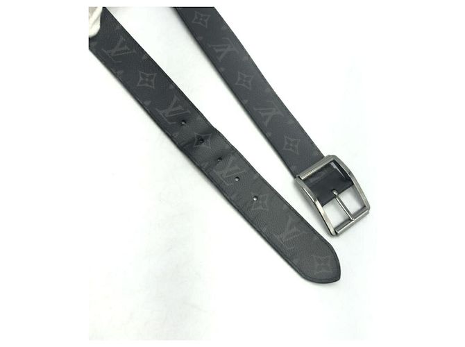 Louis Vuitton Monogram Eclipse Santur Reverso Gürtel - Ansicht 7