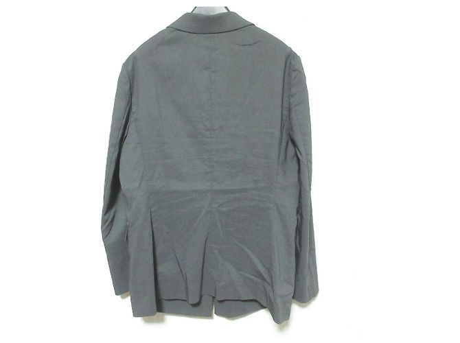 Autre Marque Chaqueta entallada de mezcla de lino UNTITLED essential clue Negro - vista 2