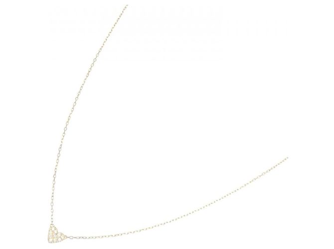 Autre Marque Collana Ahkah Au750 Diamond Heart D'oro - vista 2