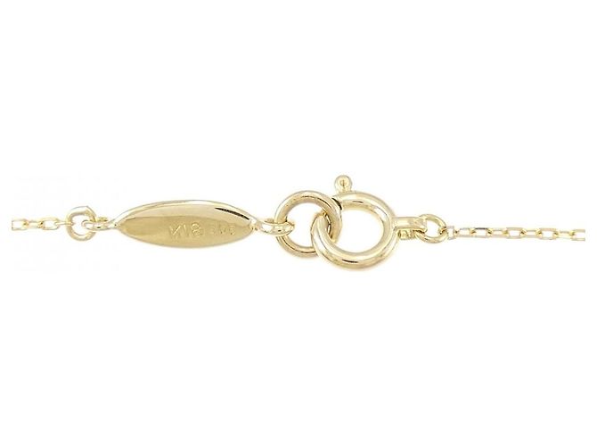 Autre Marque Collana Ahkah Au750 Diamond Heart D'oro - vista 5