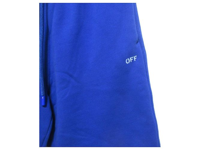 Off White Off-White Logo-Druck Baumwollshorts - Ansicht 3