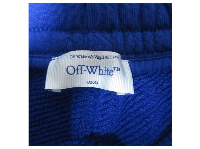 Off White Off-White Logo-Druck Baumwollshorts - Ansicht 5