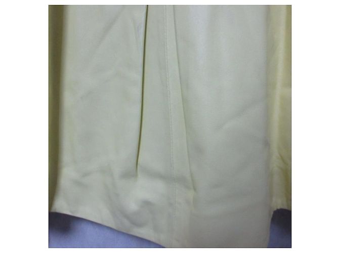 Autre Marque GRACE Class Lamb Leather Short Jacket Yellow - view 9