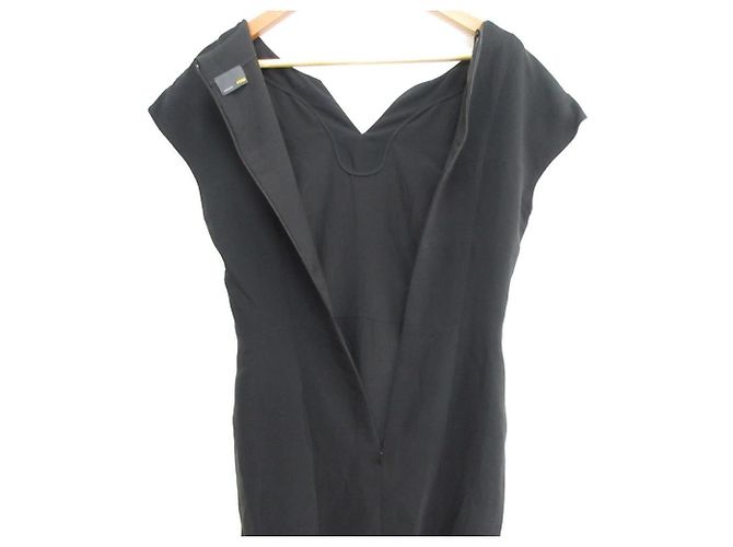 Fendi 100% Seidenkleid Schwarz - Ansicht 4