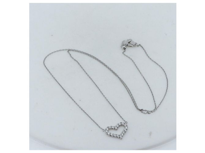 Autre Marque Collana in diamante Au750 Argento - vista 2