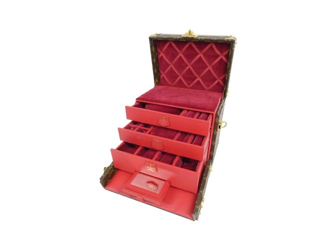 Custodia per Gioielli Monogram Louis Vuitton Marrone - vista 6