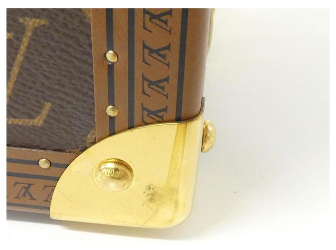 Custodia per orologi Louis Vuitton Monogram Cotteville 16 M11151 Marrone - vista 3