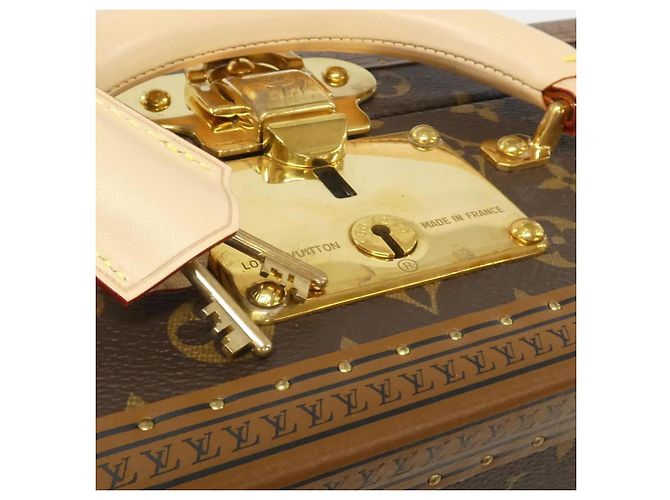 Custodia per orologi Louis Vuitton Monogram Cotteville 16 M11151 Marrone - vista 5