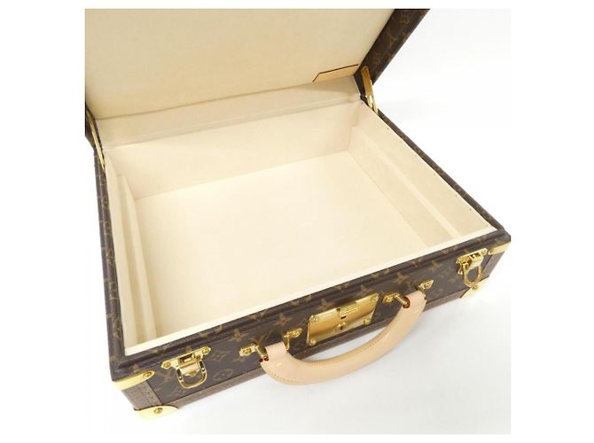 Custodia per orologi Louis Vuitton Monogram Cotteville 16 M11151 Marrone - vista 8