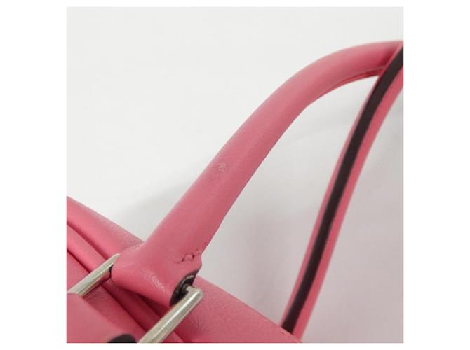 Borsa Mini Plume di Hermès Rosa - vista 8
