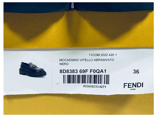Fendi Chocolate Loafers - view 2