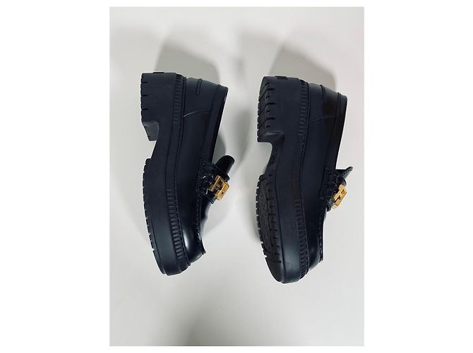 Fendi Chocolate Loafers - view 7