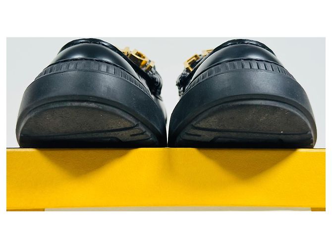 Fendi Chocolate Loafers - view 8