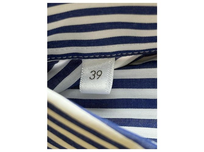 Camisa a Rayas Givenchy Blanco Azul - vista 6