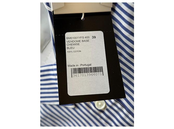 Camisa a Rayas Givenchy Blanco Azul - vista 8