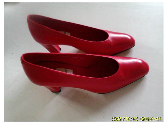 Décolleté Jaime Mascaro in pelle rossa 36 Rosso - vista 2