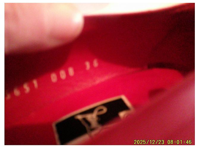 Décolleté Jaime Mascaro in pelle rossa 36 Rosso - vista 7