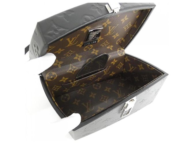 Louis Vuitton Twisted Box Handtasche Schwarz - Ansicht 9