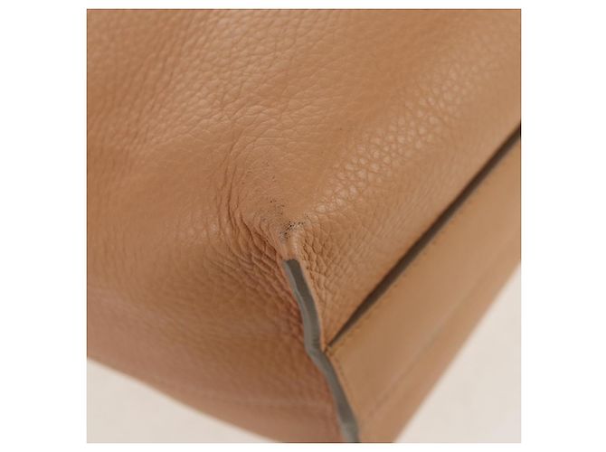 Chloé Borsa a mano in pelle Chloe Kate 2 in 1 Beige Oro Auth BA8784 D'oro - vista 17