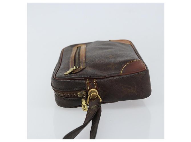 LOUIS VUITTON Monogram Marly Dragonne GM Clutch Bag M51825 LV Auth BA8769 - view 4