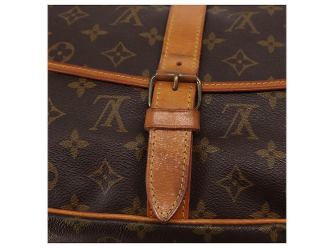 LOUIS VUITTON Borsa a Spalla Monogram Saumur 35 M42254 LV Auth ka812 Monogramma - vista 18