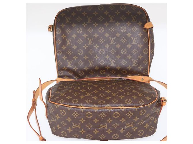LOUIS VUITTON Borsa a Spalla Monogram Saumur 35 M42254 LV Auth ka812 Monogramma - vista 20