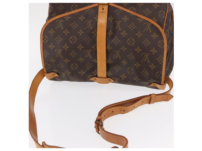 LOUIS VUITTON Borsa a Spalla Monogram Saumur 35 M42254 LV Auth ka812 Monogramma - vista 6
