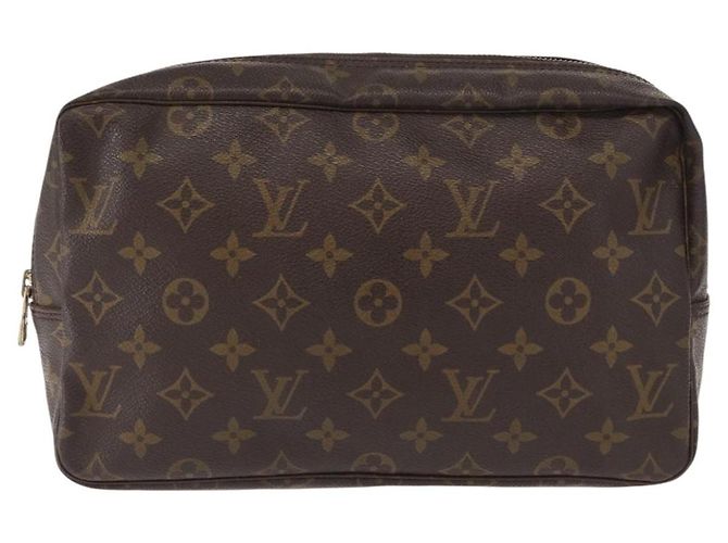 LOUIS VUITTON Trousse Toilette Monogram 28 Borsa Clutch M47522 LV Auth ep12226 Monogramma - vista 13